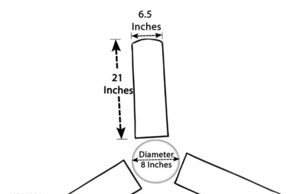 STYLISTA Waterproof & Dustproof Three Blade Ceiling Fan Cover with Velcro Enclosure Set of 1 Fan Cover - Free Size, Maroon, PVC, pack of1